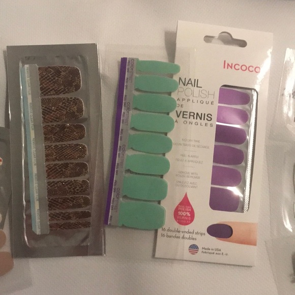 Spring IN PARIS lot 5 items nail wraps Color street Incoco nails - Picture 3 of 8